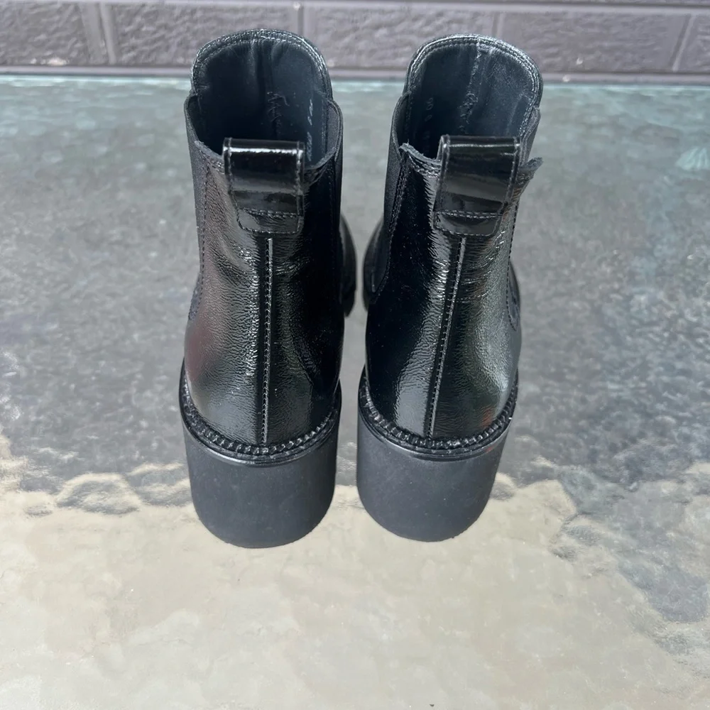 Paul Green Black Ankle Boots